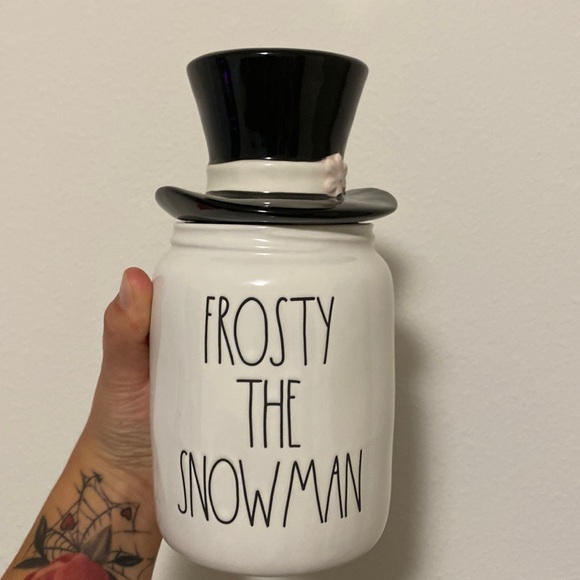 Rae Dunn Kitchen Rae Dunn Frosty The Snowman Canister Poshmark